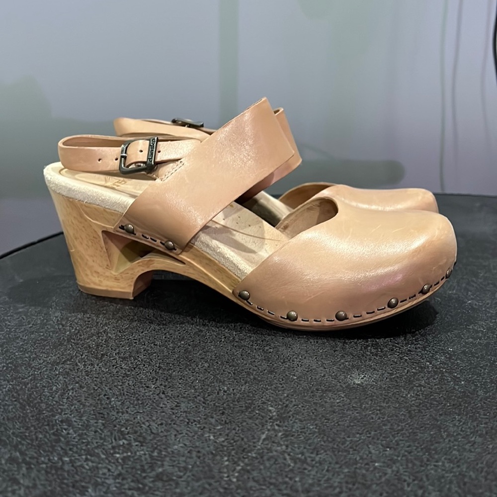 Dansko slingback clogs